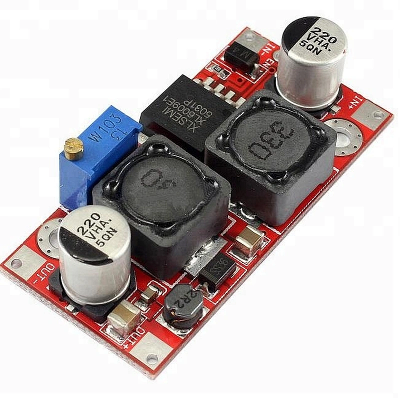 Boost Buck DC-DC Adjustable Step Up Down Converter XL6009 Power Supply Module 20W 5-32V to 1.2-35V High Performance Low Ripple