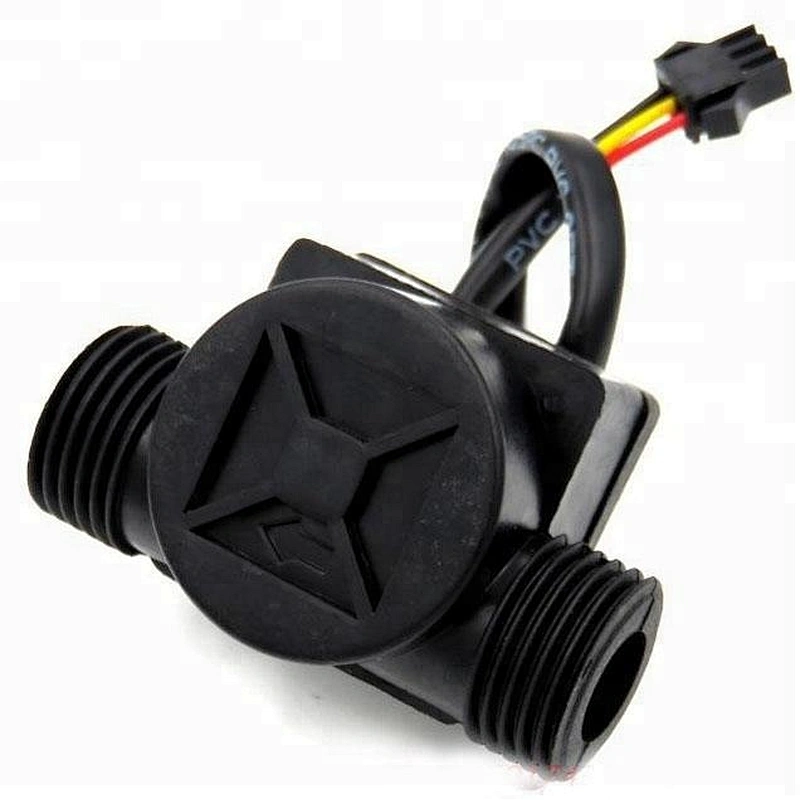 YF-G21 G1/2 DN15 4 Lines With Temperature Sensor Water Flow Sensor