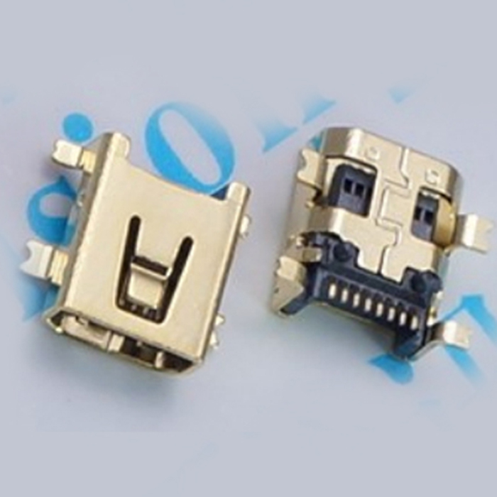 MINI USB 8P  SMD Socket