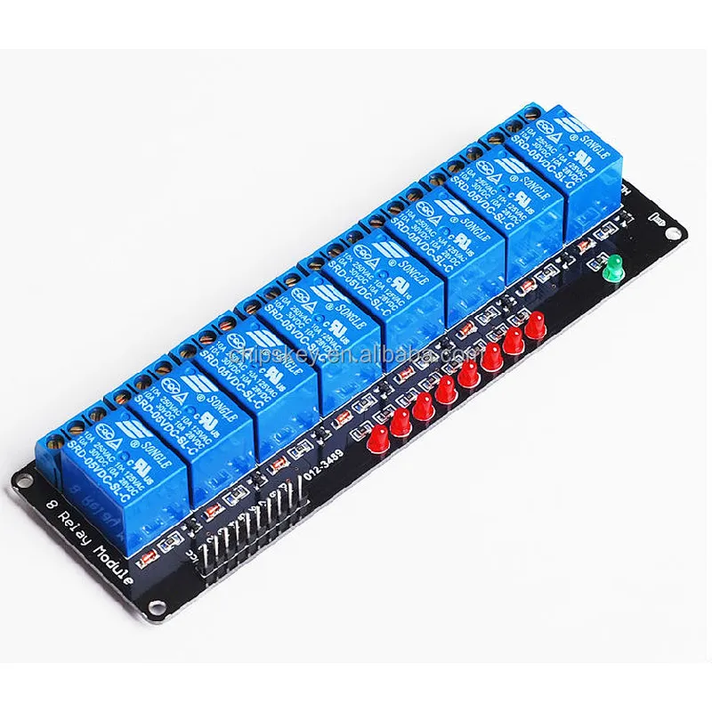 Microcontroller development board 8 Channel relay Shield supports AVR/51/PIC For Arduinos