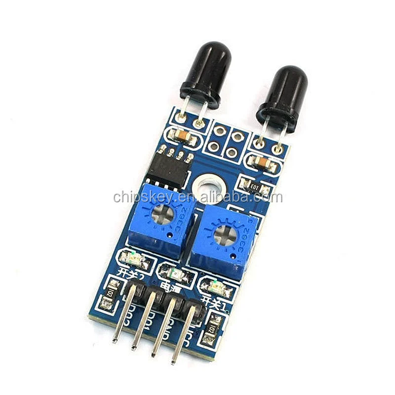 3.3-12V Adjustable Sensitive 2 Channel Flame Sensor Module
