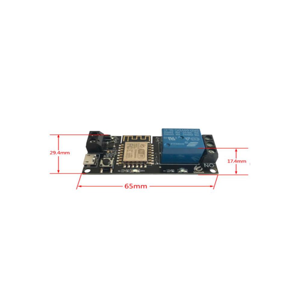 WIFI mobile phone remote control relay module 5V, smart home mobile APP XY-WF5V