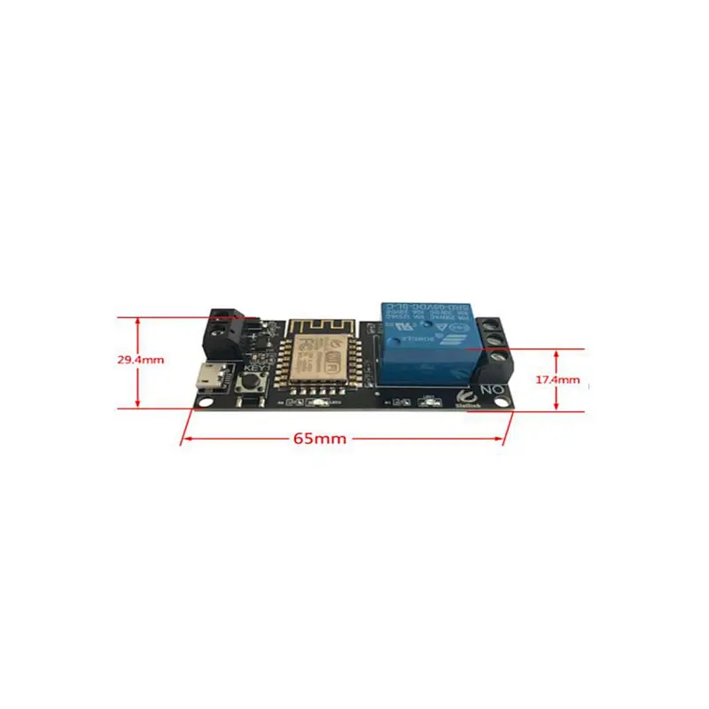 WIFI mobile phone remote control relay module 5V, smart home mobile APP XY-WF5V
