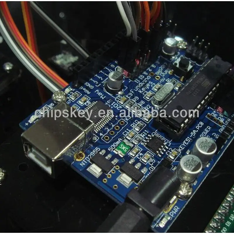DIY Remote Control Ultrasonic Ranging Car For Arduinos