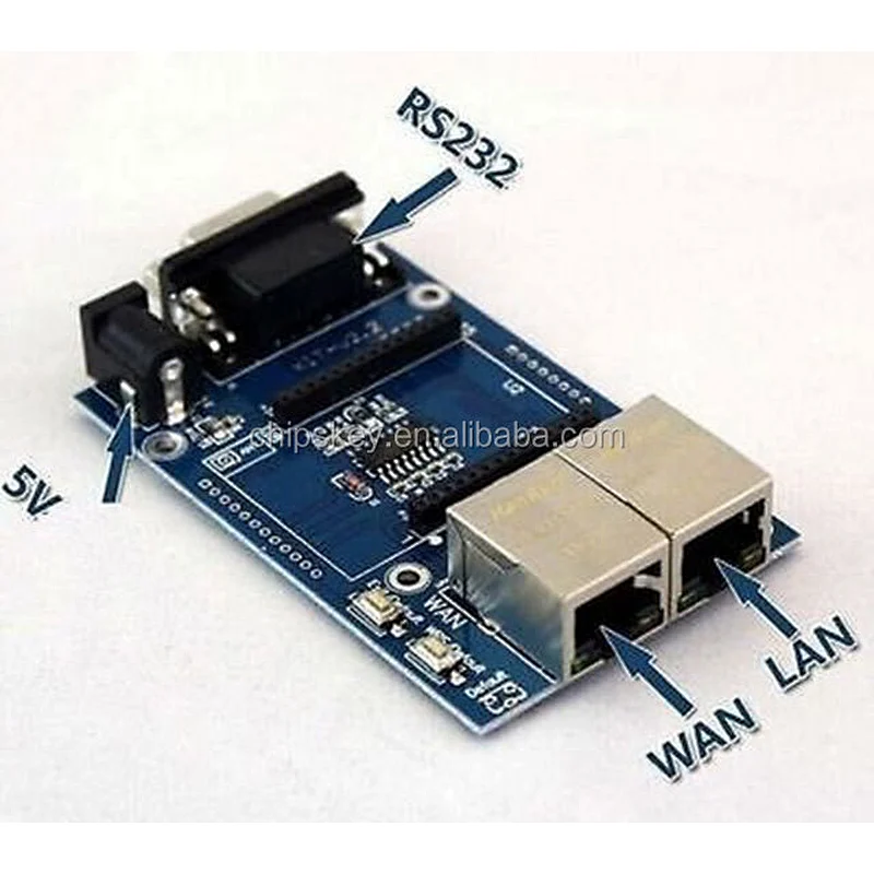 HLK-RM04 UART To WIFI Serial Port To Wifi Module Test Base Board