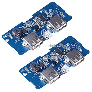 LED Battery indicator Mobile Charger Power bank circuit board 3.7V up to 5V 2A boost