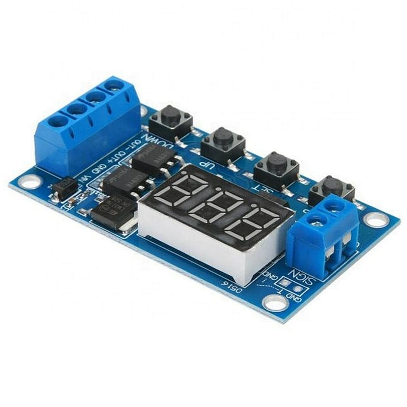 Alloet Trigger Cycle Timing Delay Control Switch Circuit Double MOS Control For Industrial Digital Display