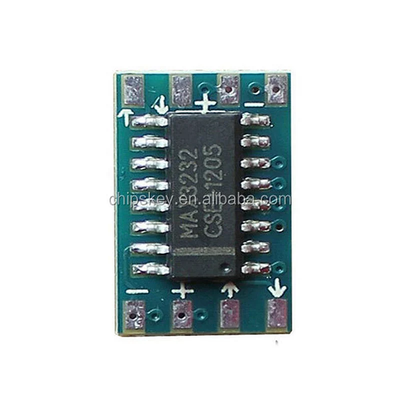 mini RS232 levels to TTL level converter board serial converter board