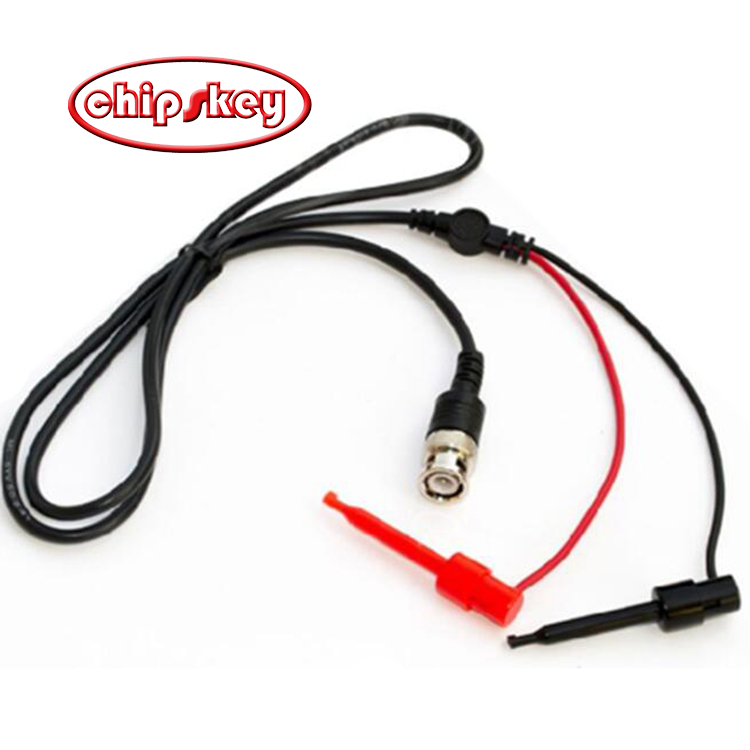 ZP004 BNC Male to 2*Test Clip cable 1.1~1.2m