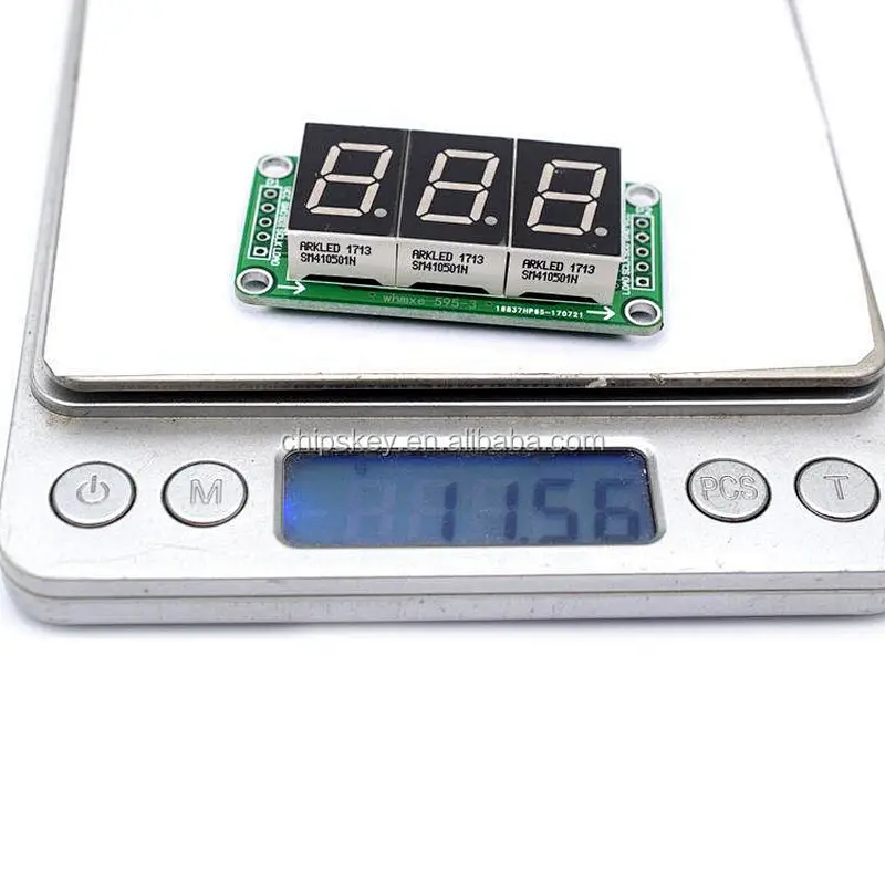 0.5inch 3 Digital Tube segment 74HC595