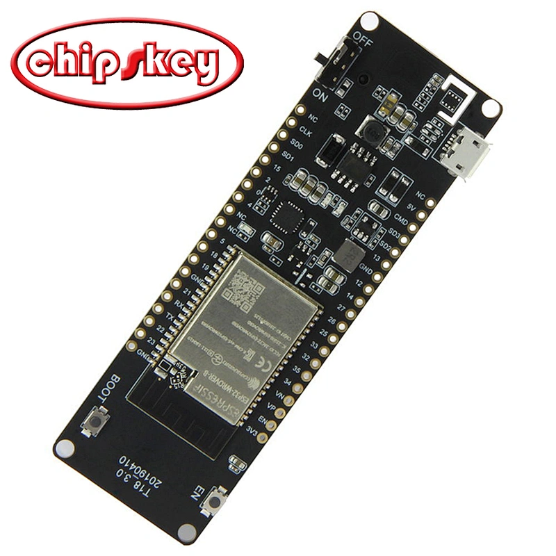 TTGO T-Energy T18- WiFi and Wireless module/18650 battery ESP32 WROVER development board