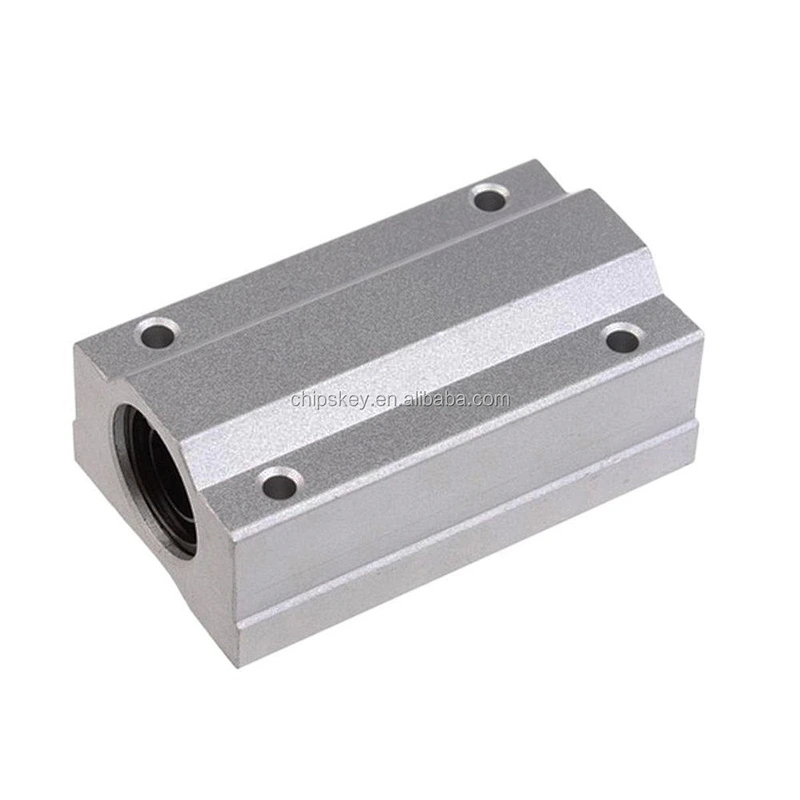 SCS8LUU Aluminum Sealed Linear Motion Ball Bearing Bolck Linear Unit for XYZ Table CNC Router