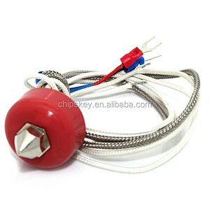 0.2mm/0.3mm/0.4mm Nozzle 3D Printer Extruder Print Head 3D Printer Print Head for 3D Printer