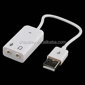 USB Virtual 7.1 Channel Audio Sound Card Adapter Specialty All-around