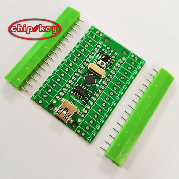 new Nano V3.0 ATMEGA328P Terminal Module Expansion Board Microcontroller Micro USB  UART For Arduinos