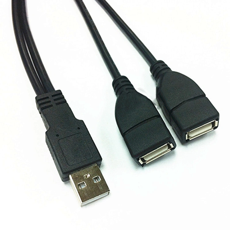USB one-two charging cable USB one-two charging cable