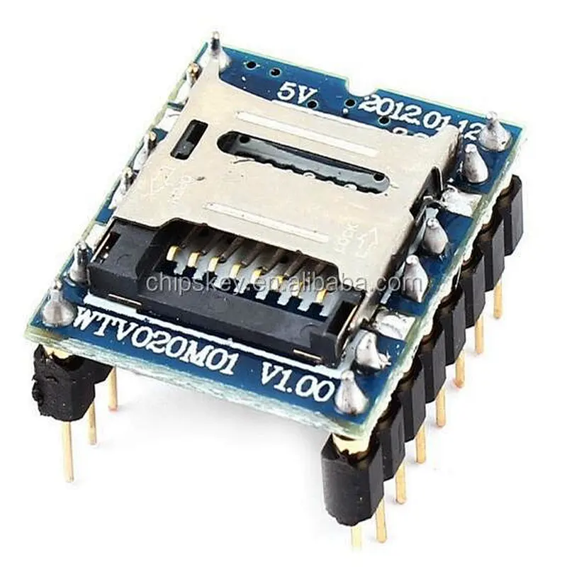 WTV020-SD Voice module; SD card voice module; consoles voice module