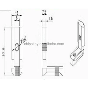 3030 4040 4545 European Size Corner slot connectors
