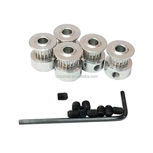 MXL-20T 8mm 20 teeth 8mm Wide Bore Pulley For 3 D printer