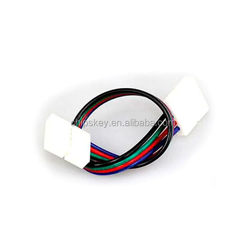 LED 5050 3528 RGB 4P 10CM Connector Cable