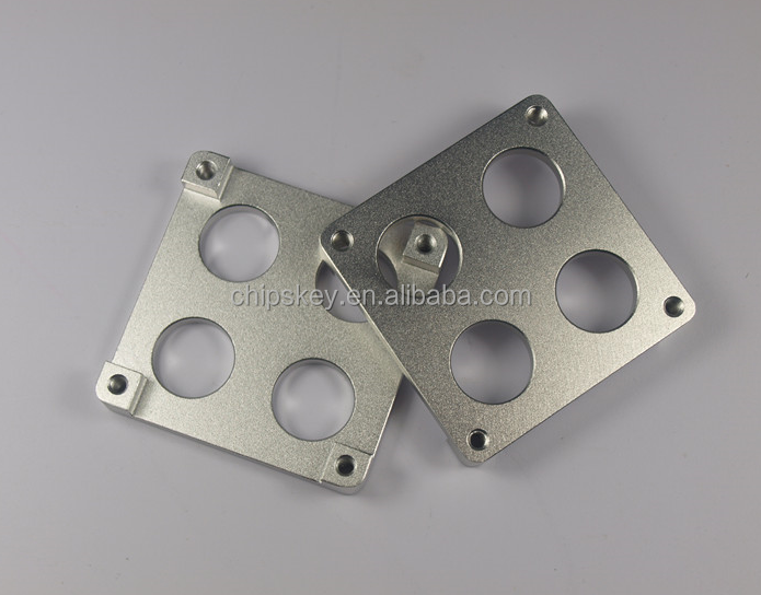 Ultimaker four-hole aluminum sheet extruder hot end PEEK sheet holder