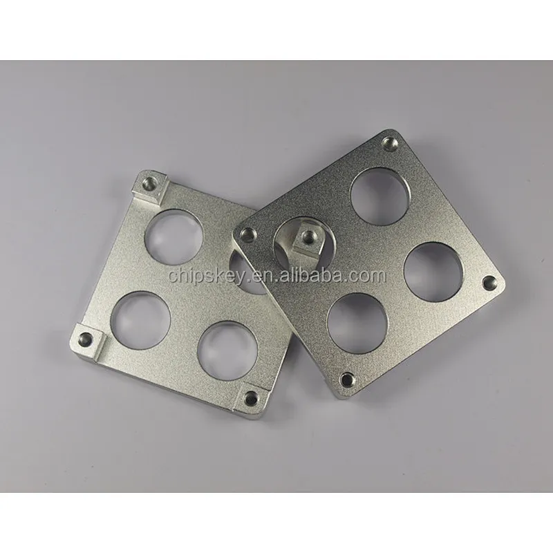 Ultimaker four-hole aluminum sheet extruder hot end PEEK sheet holder