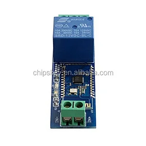 single channel 12V/10A relay module mobile h remote control switch iot relay module