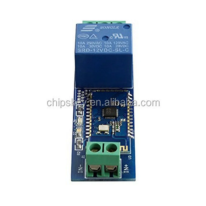 single channel 12V/10A relay module mobile h remote control switch iot relay module