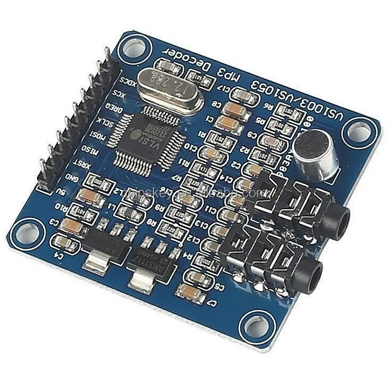 VS1003B Mp3 Decoding Module Development Board Stm32 Contains Microphone
