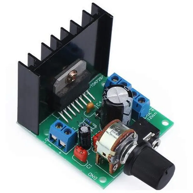 TDA7297 Version B 2*15W Audio Amplifier Board Dual-Channel AC/DC 12V