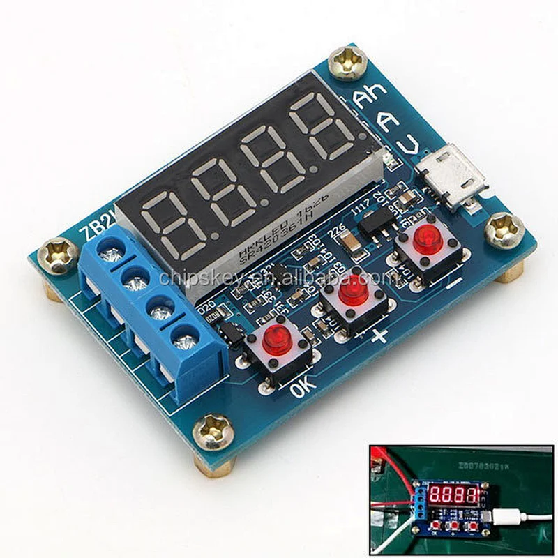 ZB2L3 Battery Capacity Tester External Load Discharge Type Module