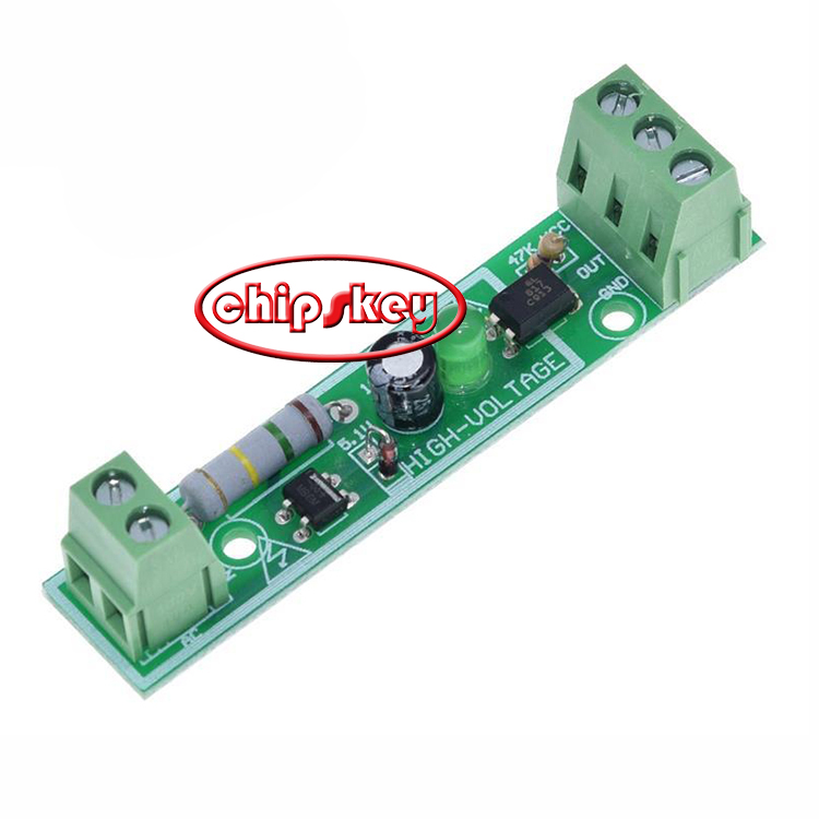 1 Channel 220V AC optocoupler module / 220V optocoupler isolation / 220V voltage detection can be connected to PLC
