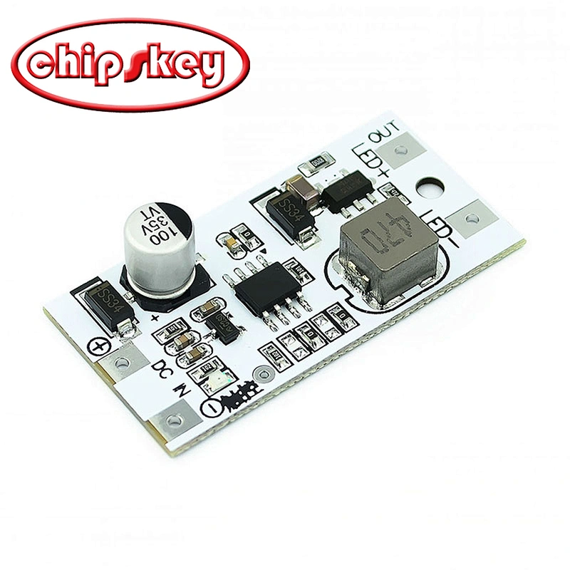 Single channel stepless touch dimming LED constant current drive