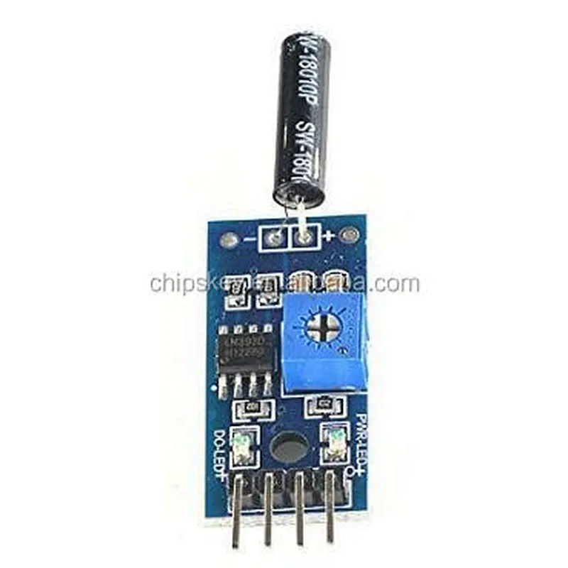 Normally open vibration sensor module; vibration switch; alarm module