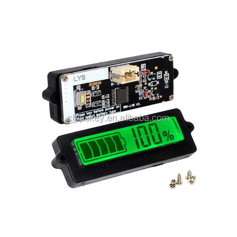 Type Built Type Built LY6 Blue / Green LCD Blue / Green LCD Digital Indicator Tester Battery Capacity Lead-Acid Battery Lithium