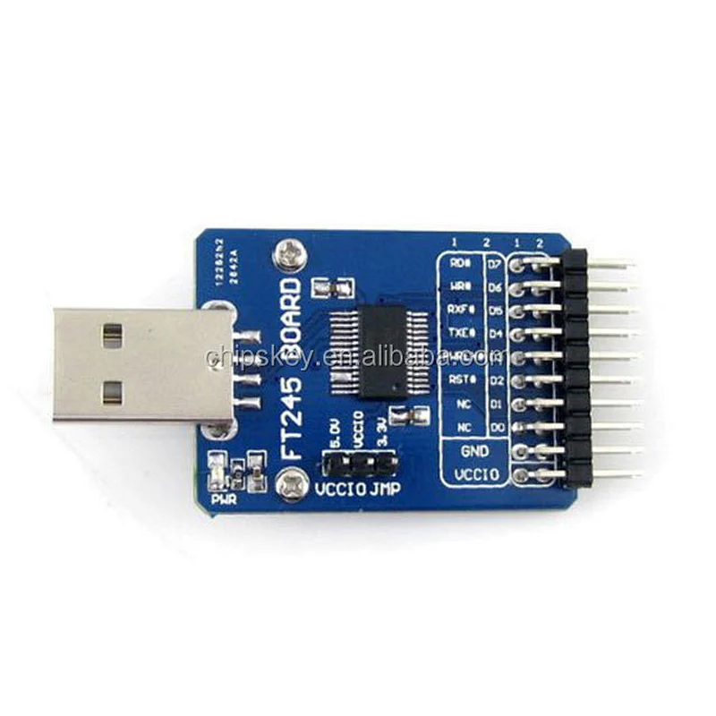 FT245 USB FIFO Board (type A) FT245RL USB TO Parallel FIFO Evaluation Module (Blue)