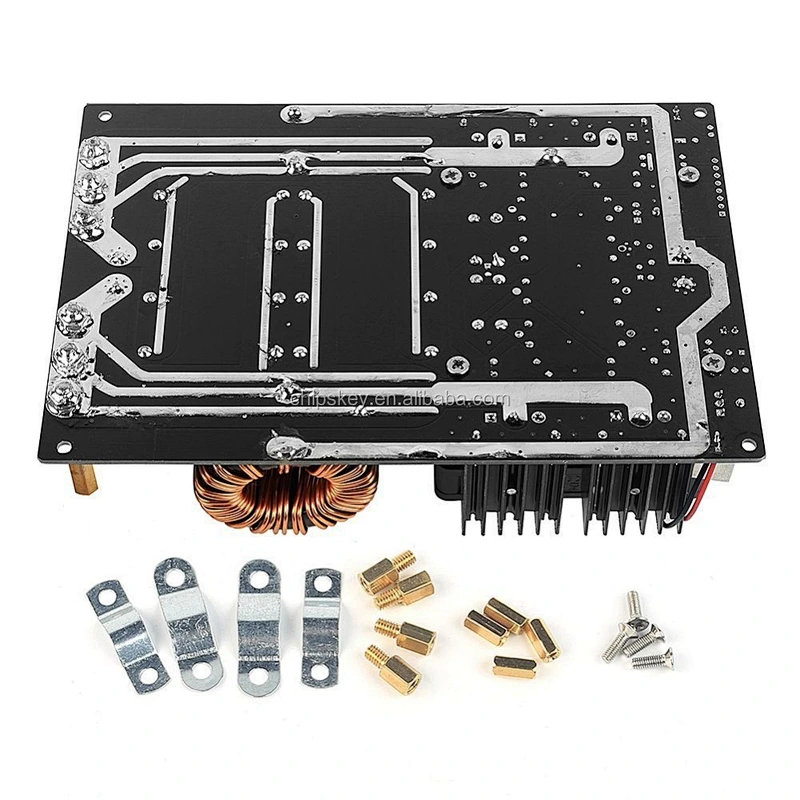 1000W 20A ZVS Induction Heating Machine Cooling Fan PCB Copper Tube 12-36V