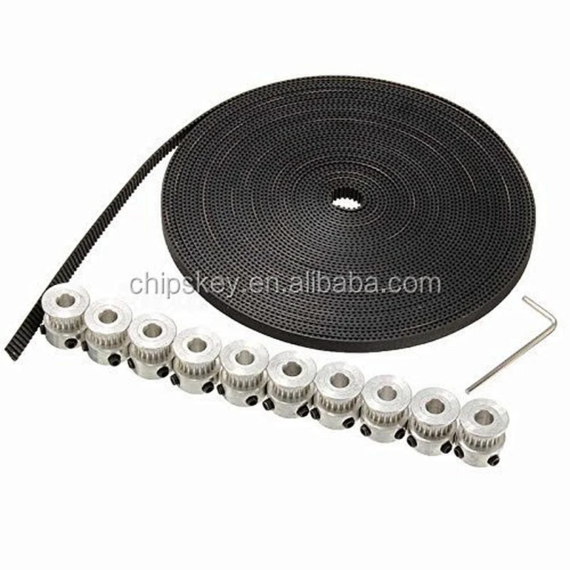 Reprap/CNC GT2 Gear, Alupulley, GT2 Alupulley, 20 teeth
