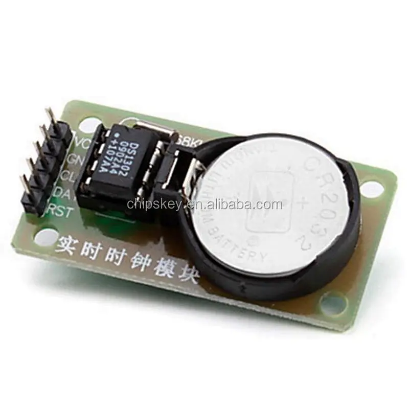 DS1302 real time clock module with battery CR2032