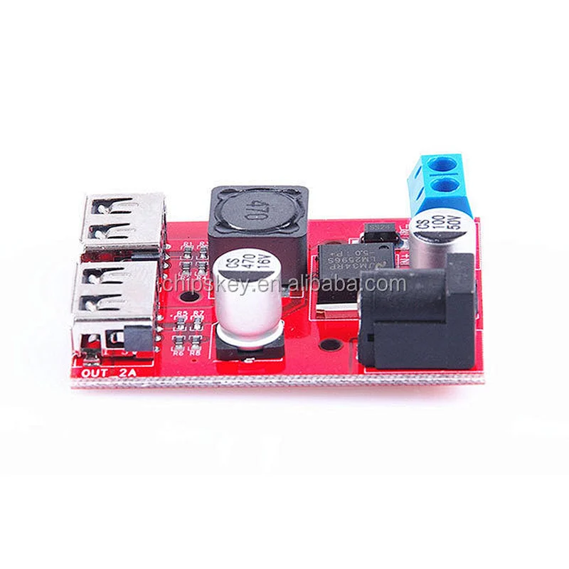DC-DC Converter Buck Step Down Module 36V 24V 12V 9V (6V-40V) to 5V 3A Dual USB Output Car charger Regulators