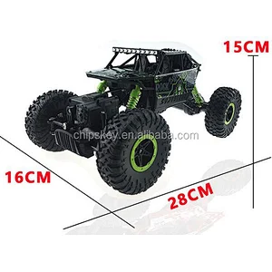 Green 10KM/H 28CM Long 2.4G Remote Control Car Four-wheel Drive Sport Utility Vehicle Climbing Car