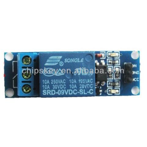 1 Channel 5V/9V/12V/24V Optocoupler isolation Relay Module ,High Level