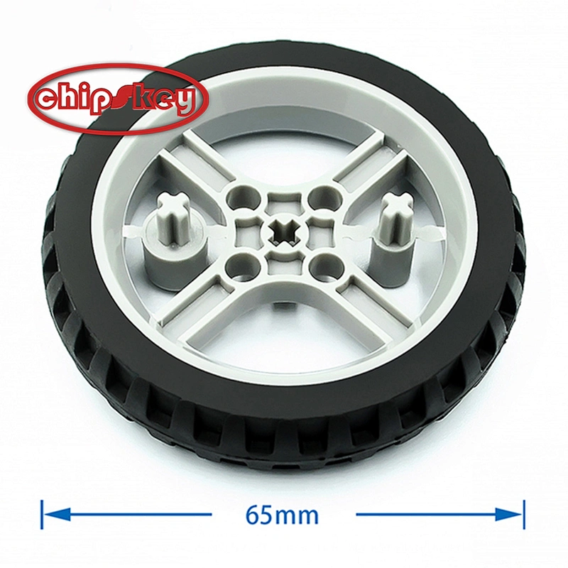 6515 65mm TT Motor Wheel For N20 Motor and Yellow TT Motor Shaft