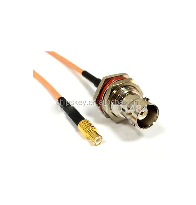BNC Female Jack switch male MCX connector convert Plug RG316 6inch