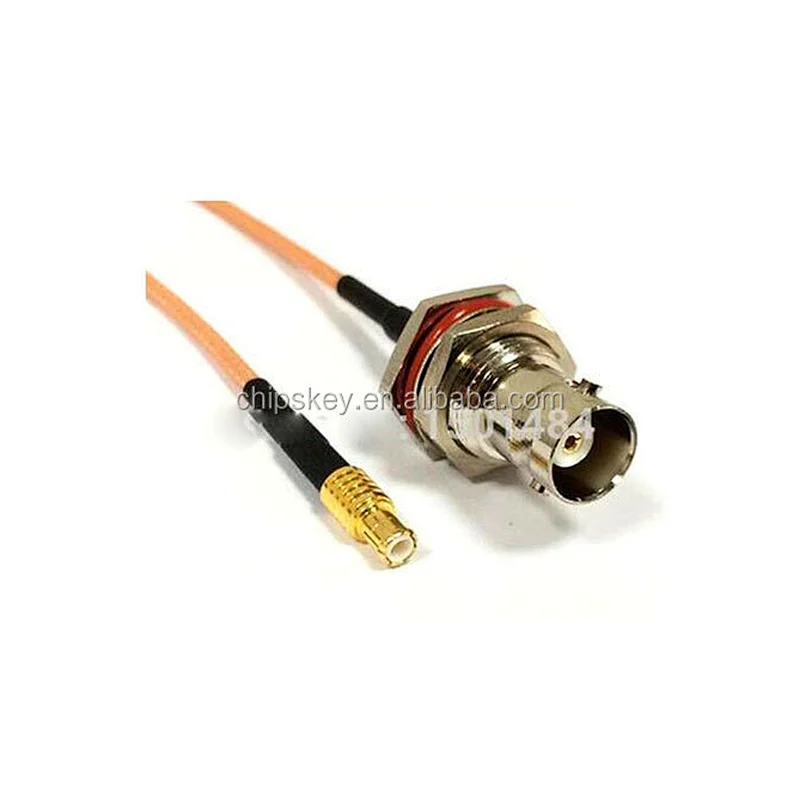 BNC Female Jack switch male MCX connector convert Plug RG316 6inch