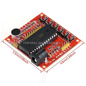 ISD1700 SERIES voice recording module, including chips, ISD1760 module