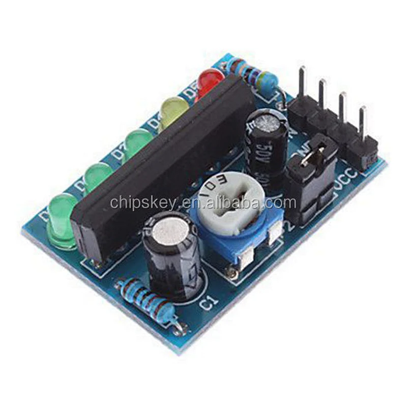 KA2284 level indicates the module, battery indicator, audio level indicator