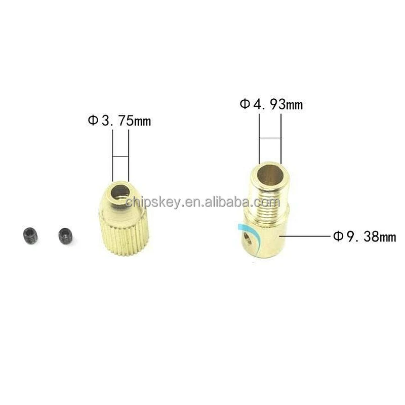 Drill Chuck socket+cup + 0.5 1.0 1.5 2.5 3.0mm