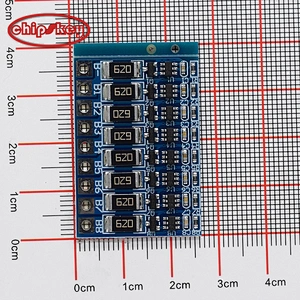 8S 29.6V-33.6V 18650 lithium battery polymer battery equalization board