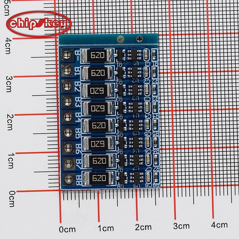 8S 29.6V-33.6V 18650 lithium battery polymer battery equalization board